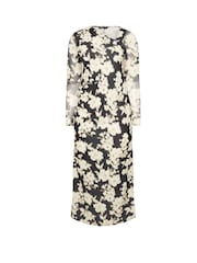 Yours Curve Black Limited Neck Detail Dress - Image 5 of 5