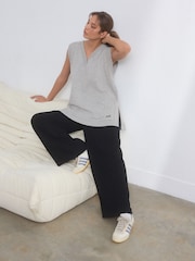self. Grey Sweatshirt Tank Top - Image 4 of 10