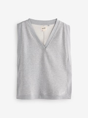 self. Grey Sweatshirt Tank Top - Image 7 of 10