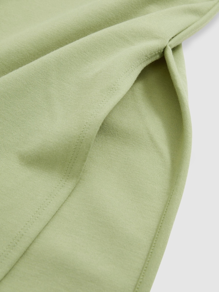 Reiss Green Peyton Jersey Knit Maxi Dress - Image 5 of 5