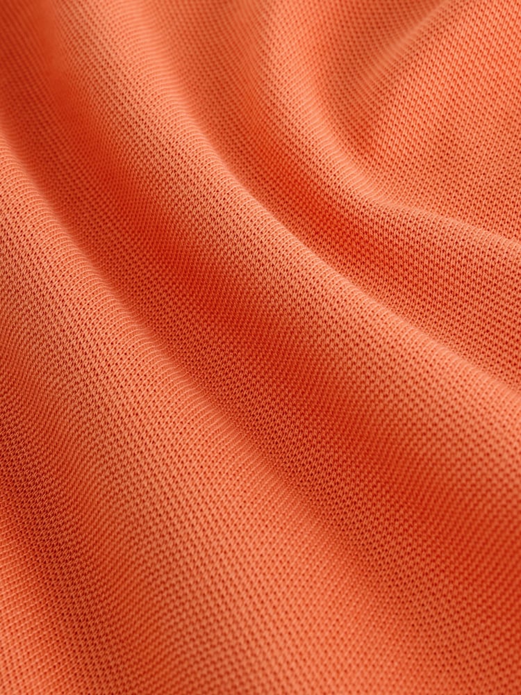 Tricou polo BOSS cu mânecă scurtă, logo și 100% bumbac din pichet - Image 8 of 8
