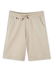 BOSS Natural Chino Occasion Shorts - Image 4 of 6