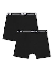 BOSS Black Logo Boxers 2 Pack - Image 2 of 6