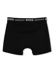 BOSS Black Logo Boxers 2 Pack - Image 4 of 6