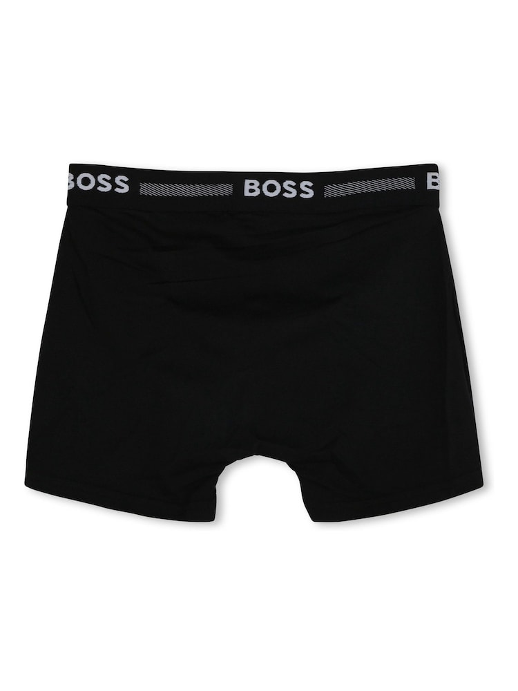 BOSS Black Logo Boxers 2 Pack - Image 4 of 6