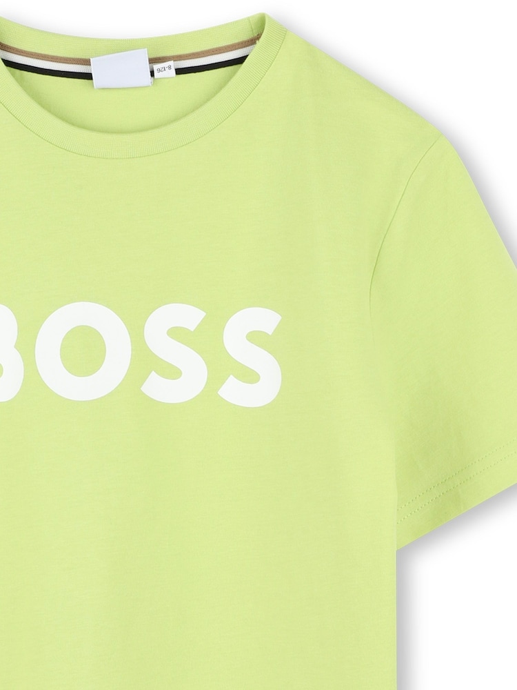 BOSS Green Logo Short Sleeve T-Shirt - Image 3 of 3