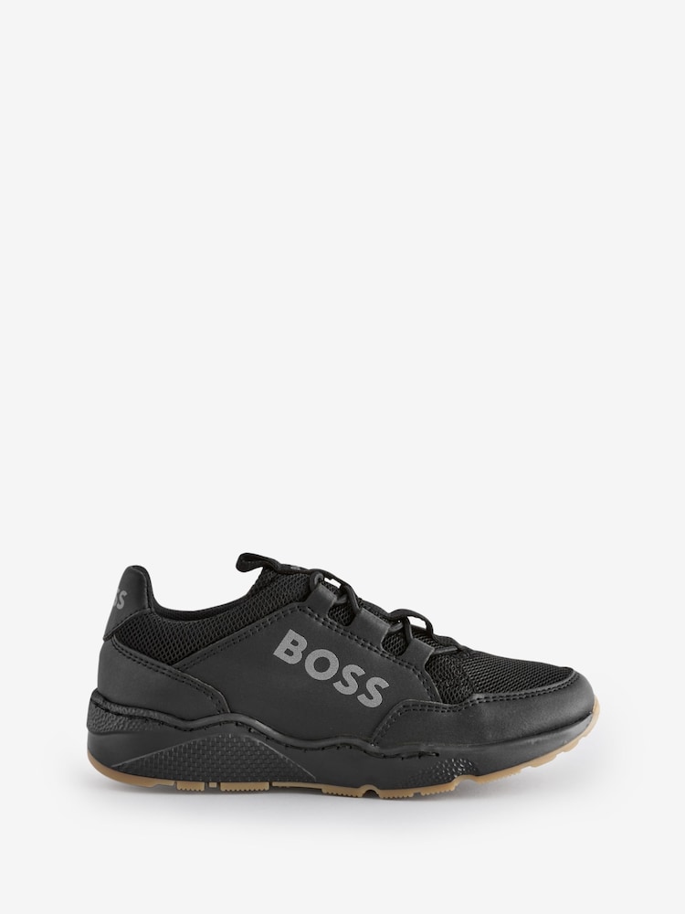 BOSS Black Logo Trainers - Image 1 of 5