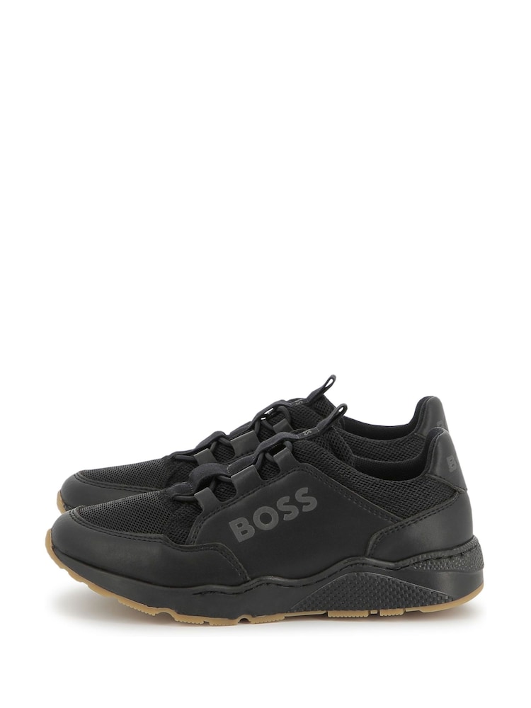 BOSS Black Logo Trainers - Image 2 of 12 BOSS Black Logo Trainers - Image 2 of 12