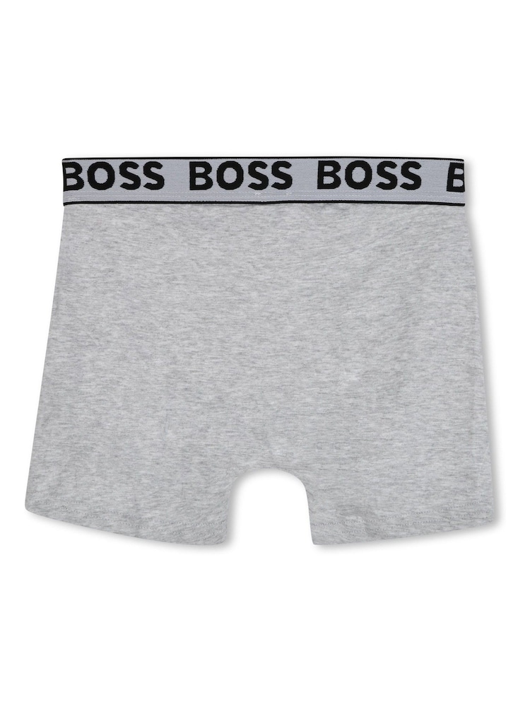 BOSS Blue Logo Boxers 3 Pack - Image 7 of 7 BOSS Blue Logo Boxers 3 Pack - Image 7 of 7