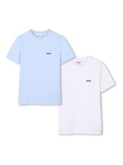 BOSS Blue Chest Logo Short Sleeve T-Shirts 2 Pack - Image 1 of 6