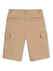 BOSS Natural Cargo Pocket Chino Shorts - Image 2 of 2