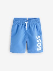 BOSS Vertical Logo Swin Shorts - תמונה 1 מתוך 4