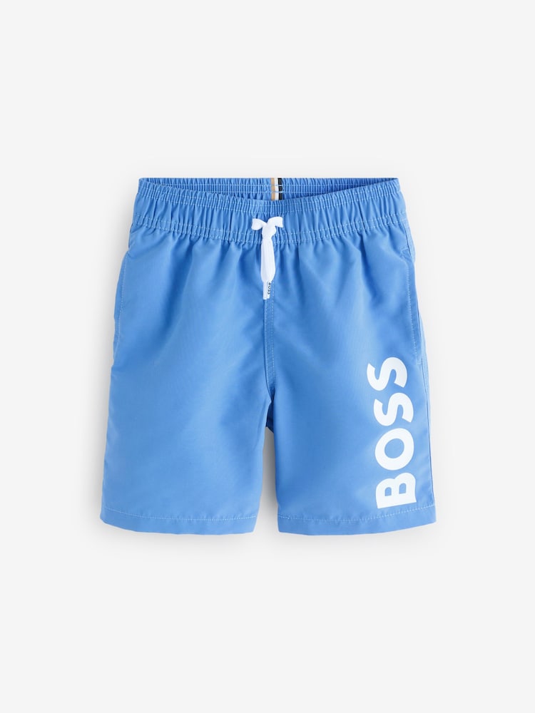 BOSS Vertical Logo Swin Shorts - תמונה 1 מתוך 4