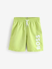 BOSS Green Vertical Logo Swin Shorts - Image 1 of 4