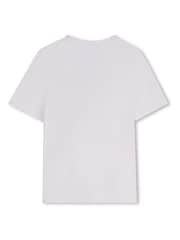 BOSS White Triple Logo Short Sleeve T-Shirt - Image 2 of 2