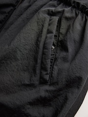 Black Shower Resistant Puffball Hem Padded Coat (3-16yrs) - Image 5 of 6