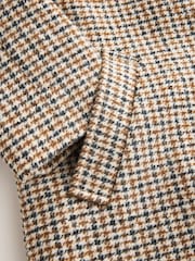 Brown Relaxed Fit Over Coat With Wool (3-16yrs) - Image 11 of 12