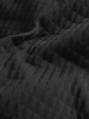 Black Textured Hooded Gilet (3-16yrs) - Image 5 of 10