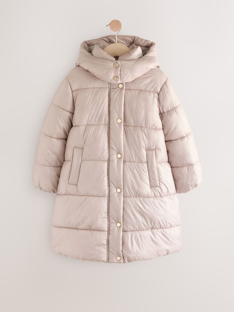 Buy Champagne Gold Shower Resistant Two Tone Padded Coat (3-16yrs