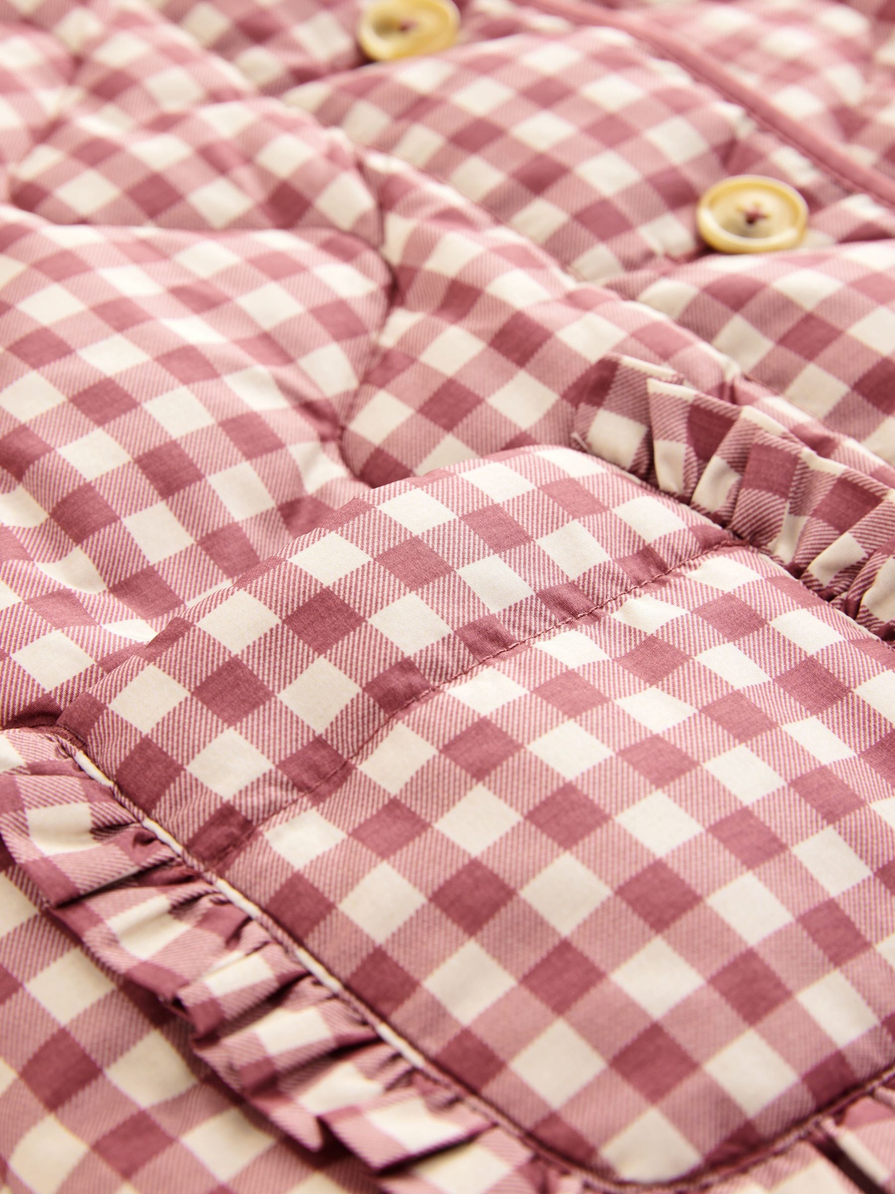 Buy Check Shower Resistant Quilted Jacket (3-16yrs) from Next USA