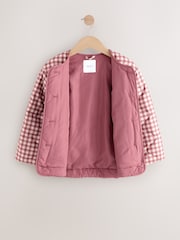 Check Shower Resistant Quilted Jacket (3-16yrs) - Image 9 of 12