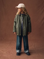 Khaki Green Shower Resistant Barn Jacket (7-16yrs) - Image 1 of 5