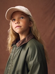 Khaki Green Shower Resistant Barn Jacket (7-16yrs) - Image 4 of 5