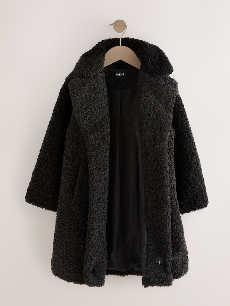 Black Borg Over Coat (3-16yrs) - Image 10 of 10