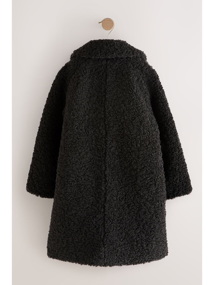 Black Borg Over Coat (3-16yrs) - Image 1 of 10