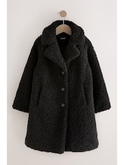 Black Borg Over Coat (3-16yrs) - Image 4 of 10