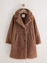 Camel Borg Over Coat (3-16yrs) - Image 1 of 5