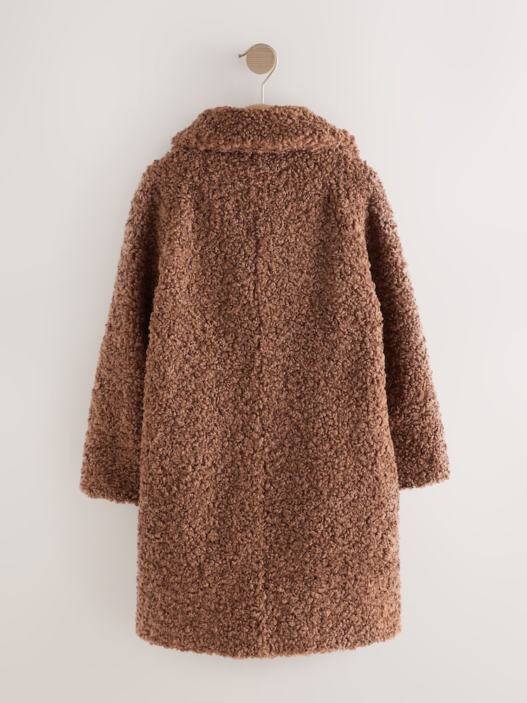 Camel Borg Over Coat (3-16yrs) - Image 2 of 5