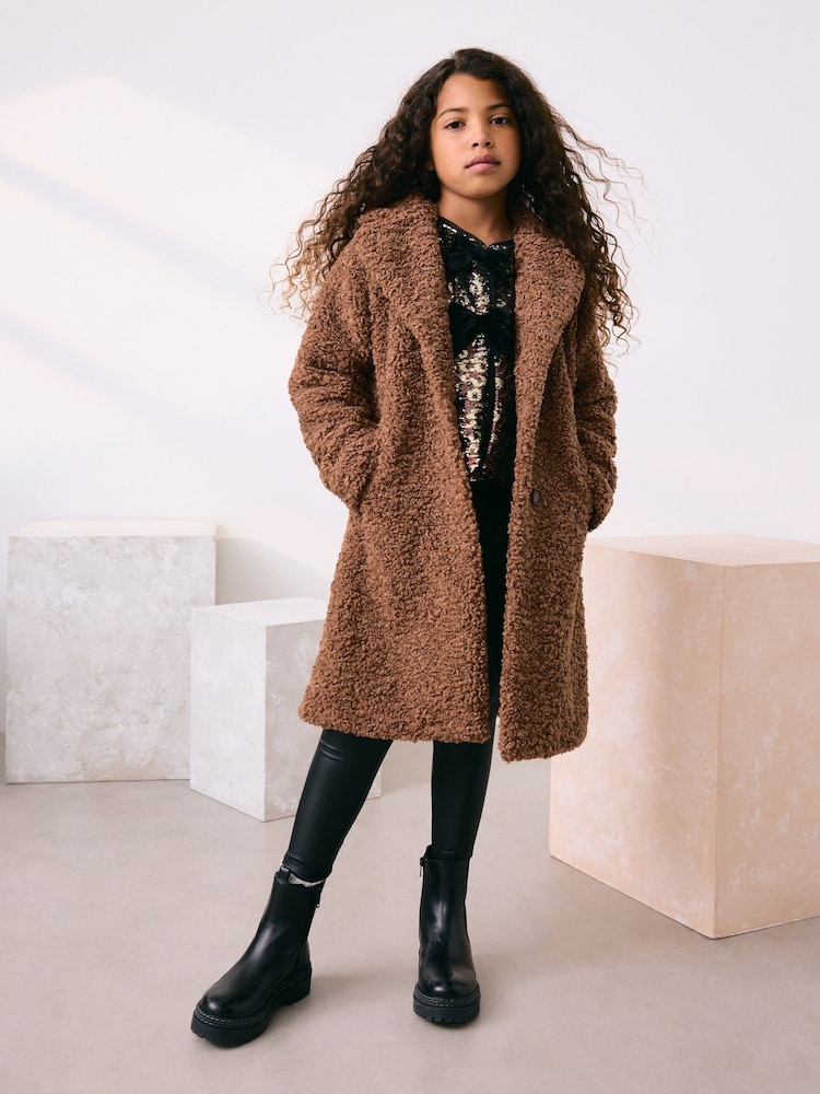 Camel Borg Over Coat (3-16yrs) - Image 2 of 9 Camel Borg Over Coat (3-16yrs) - Image 2 of 9