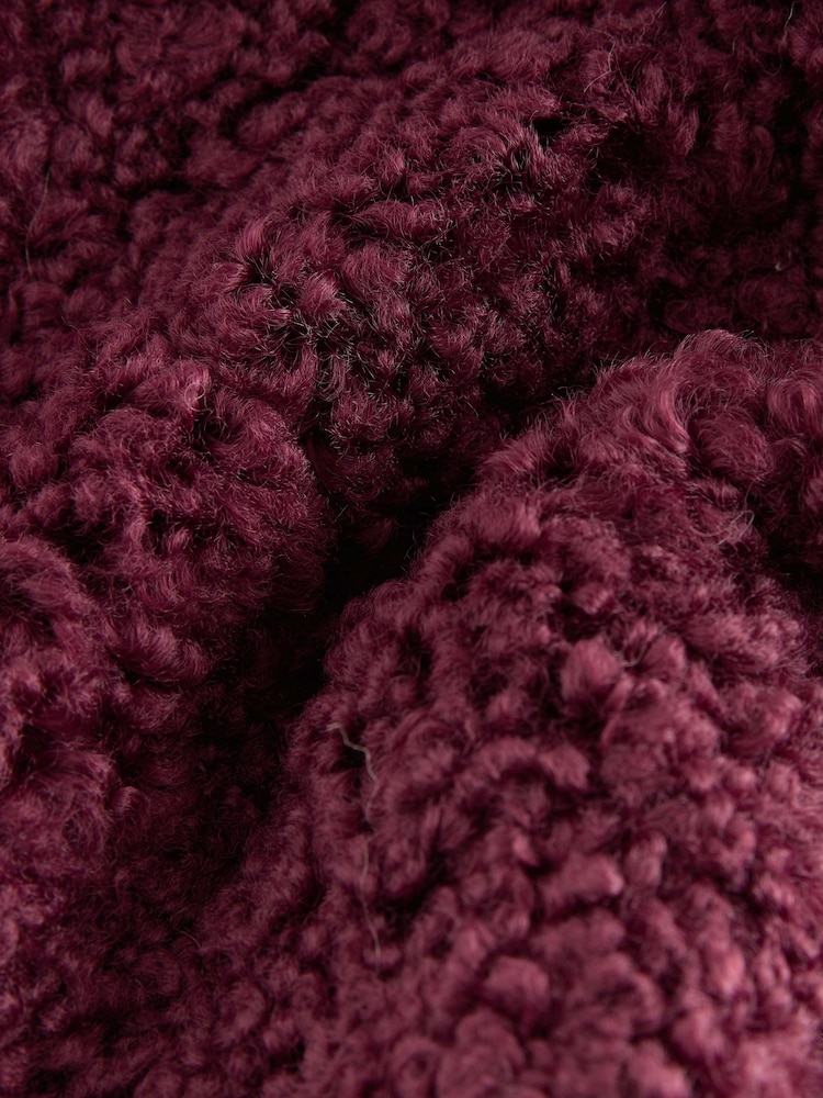 Berry Red Borg Over Coat (3-16yrs) - Image 5 of 5