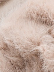 Cream Faux Fur Coat (3-16yrs) - Image 5 of 5