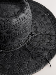 Black Western Hat - Image 2 of 3
