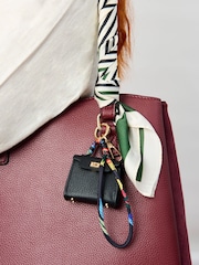 Aela PU Mini Handbag Style Bag Charm - Image 1 of 4