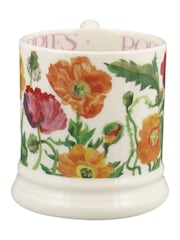 Emma Bridgewater Cream Poppy 1/2 Pint Mug - Image 3 of 4