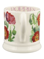 Emma Bridgewater Cream Poppy 1/2 Pint Mug - Image 4 of 4