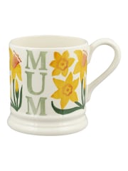 Emma Bridgewater Cream Daffodil Mum 1/2 Pint Mug - Image 1 of 4