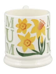 Emma Bridgewater Cream Daffodil Mum 1/2 Pint Mug - Image 4 of 4