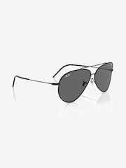 Ray-Ban Reverse Rbr0101S Pilot Black Sunglasses - Image 1 of 6