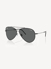 Ray-Ban Reverse Rbr0101S Pilot Black Sunglasses - Image 6 of 6