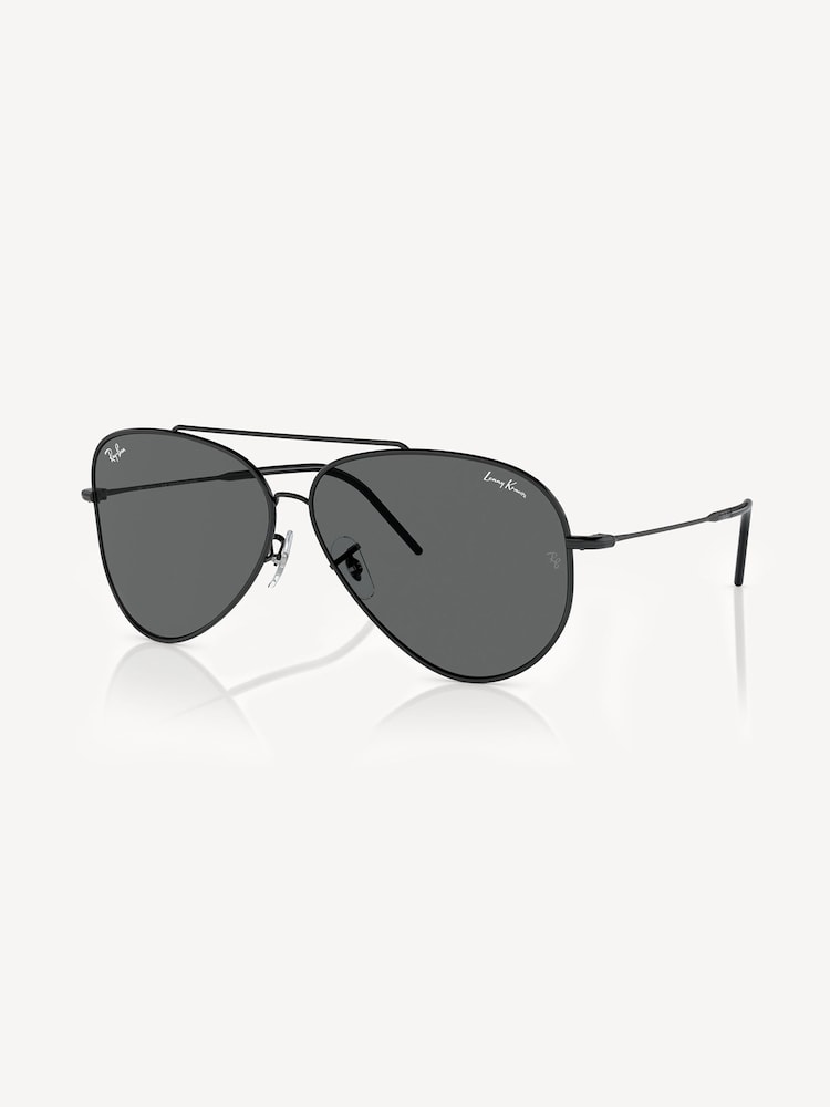 Ray-Ban Reverse Rbr0101S Pilot Black Sunglasses - Image 6 of 6