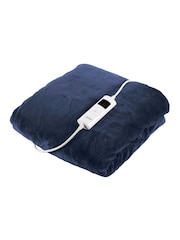 Carmen Blue Core Fleece Luxury Electric Heated Flow and Over B 9 Heat Settings - Image 1 of 8
