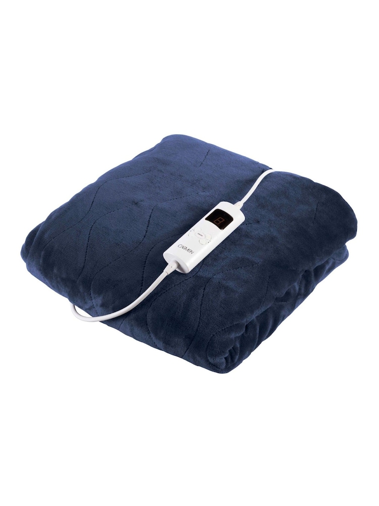 Carmen Blue Core Fleece Luxury Electric Heated Flow and Over B 9 Heat Settings - Image 1 of 8