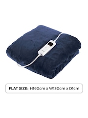 Carmen Blue Core Fleece Luxury Electric Heated Flow and Over B 9 Heat Settings - Image 6 of 8