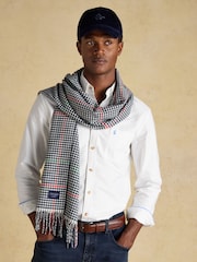 Joules Langtree Cream/Navy Scarf - Image 1 of 7