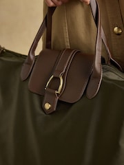Joules Edie Khaki Green Weekend Bag - Image 5 of 10