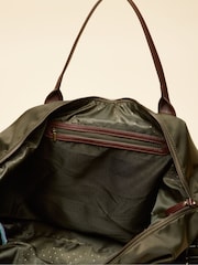Joules Edie Khaki Green Weekend Bag - Image 8 of 10